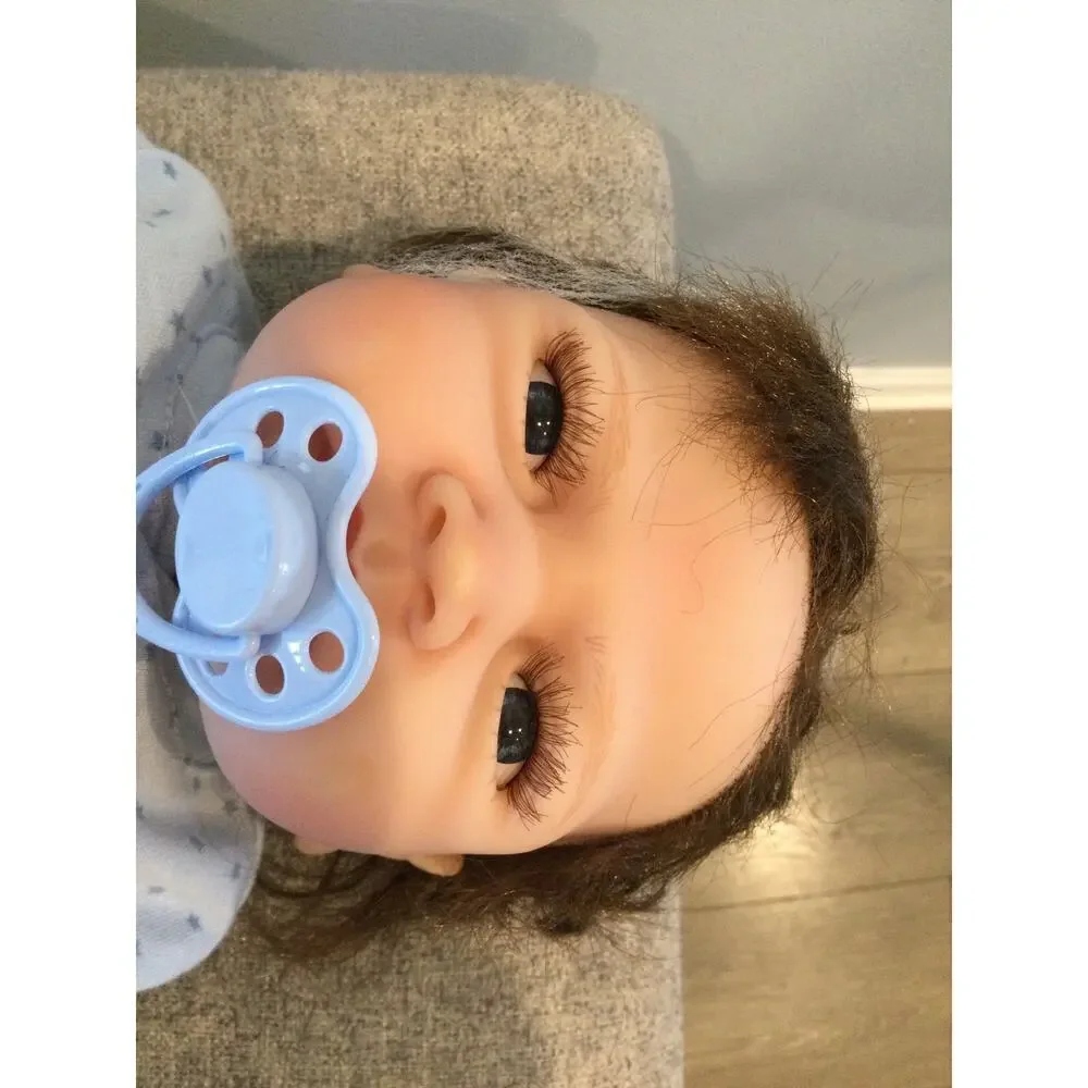 Reborn Baby Doll Classic Design Life Like With Accessories Brunette NEW In Box